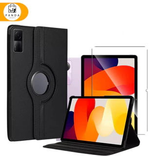 Kit Capa Capinha Giratória 360 Flip + Película De Vidro Para Xiaomi Redmi Pad SE 11 (2023)