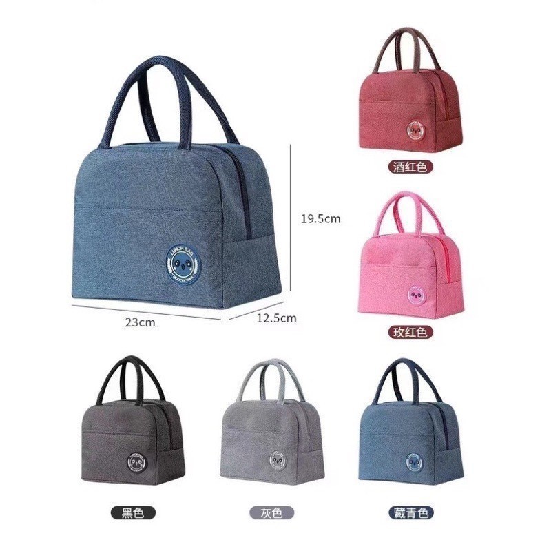 Bolsa Térmica de Mão Lancheira Marmita Viagem Piquenique