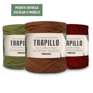 Fio de Malha Ecológico Trapillo Círculo 80 metros - 160 GR