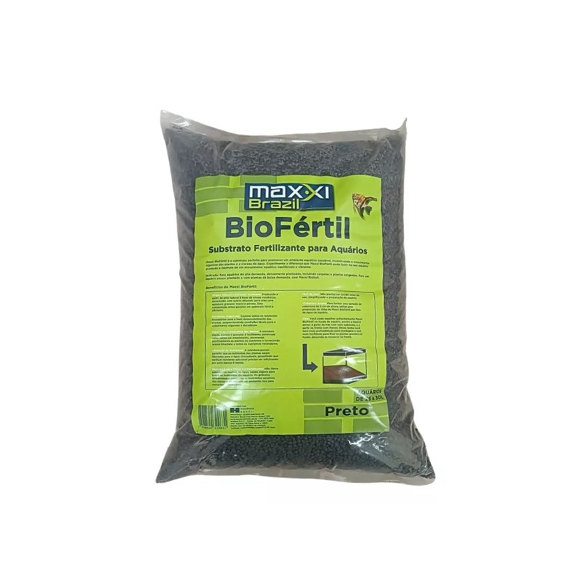 Maxxi Substrato Biofertil Para Aquarios Plantados 4kg | Shopee Brasil