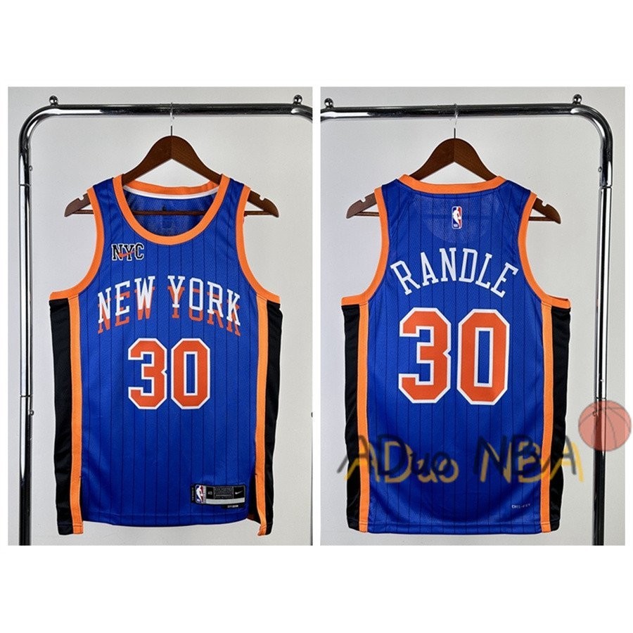 2024 Hot Pressed Camisa New York Knicks #30 Julius Randle NBA