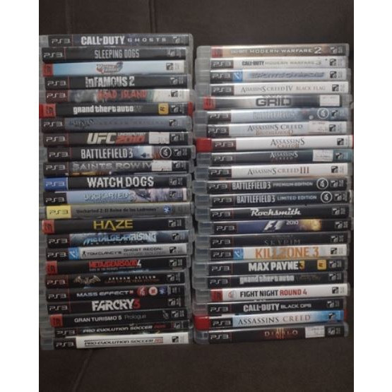 Jogos Ps3 Originais Midia Fisica Envio Imediato PPP