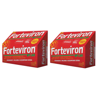 Kit 2 Unidades Forteviron Wp Lab Revigorante 250mg com 60 comprimidos