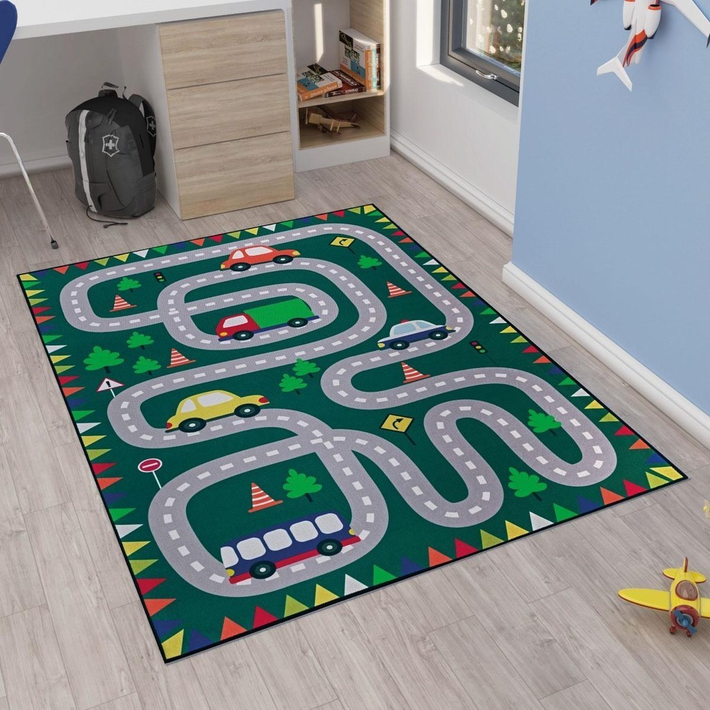 Tapete Antiderrapante Infantil 1,00x1,40m - Pista