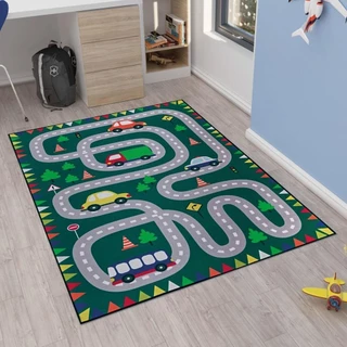 Tapete Antiderrapante Infantil 1,00x1,40m - Pista