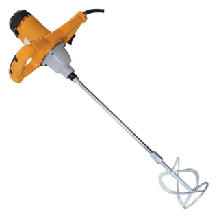 Misturador Elétrico 1200W Monofásico Misturar Gesso Tinta Argamassa Menegotti