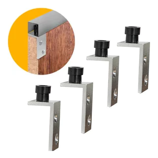Pino Guia Canto Porta Ou Janela De Madeira 9mm E 12mm 4 Peça