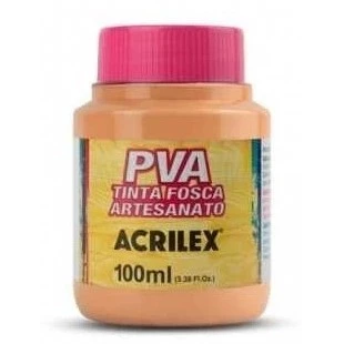 TINTA PVA P/ ARTESANATO 100ML - SALMÃO 518 - ACRILEX