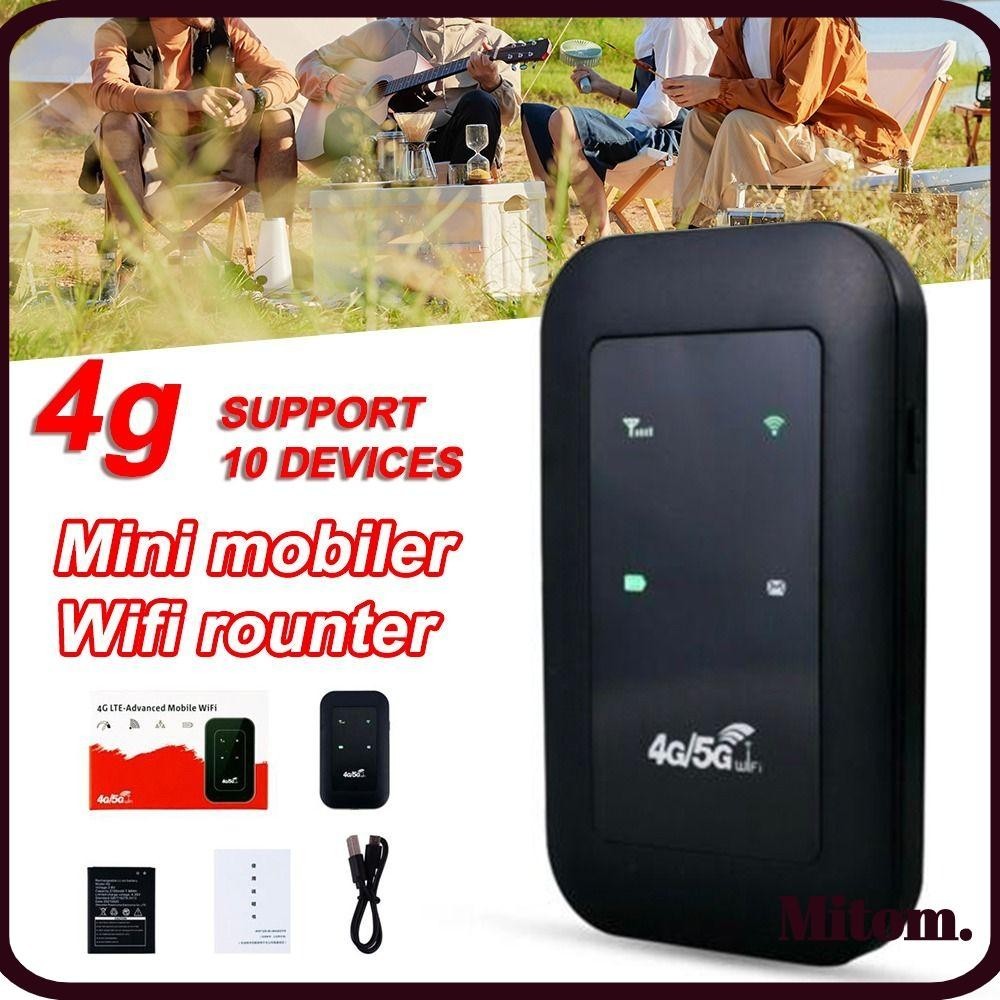 Roteador Sem Fio MITOM Portátil Home 150Mbps Banda Larga Móvel WiFi