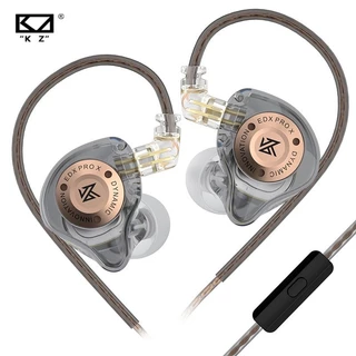 KZ EDX PRO X Fones De Ouvido Com Driver Dinâmico HIFI Bass Earbuds Jogos Musicais ZSTX ZSN EDC EDA PROX