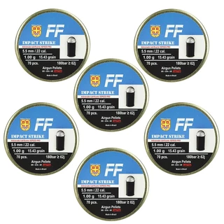 6un - CHUMBINHO IMPACT STRIKE 5.5MM 15.43GR 70UN - FF