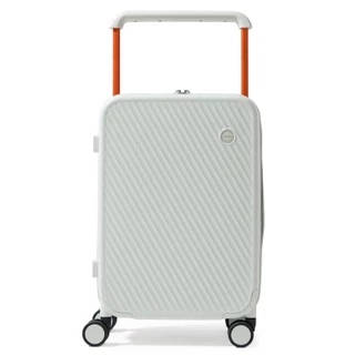 Mala De Bordo Policarbonato 4 Rodas Bagaggio Bahamas Branco