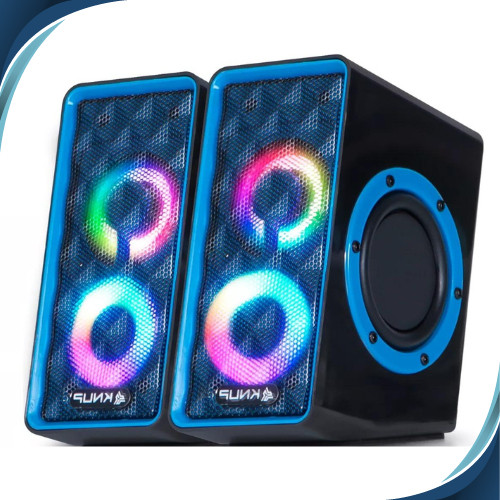 Caixa Caxinha de Som PC Notebook Gamer P2 USB KANUP | Shopee Brasil