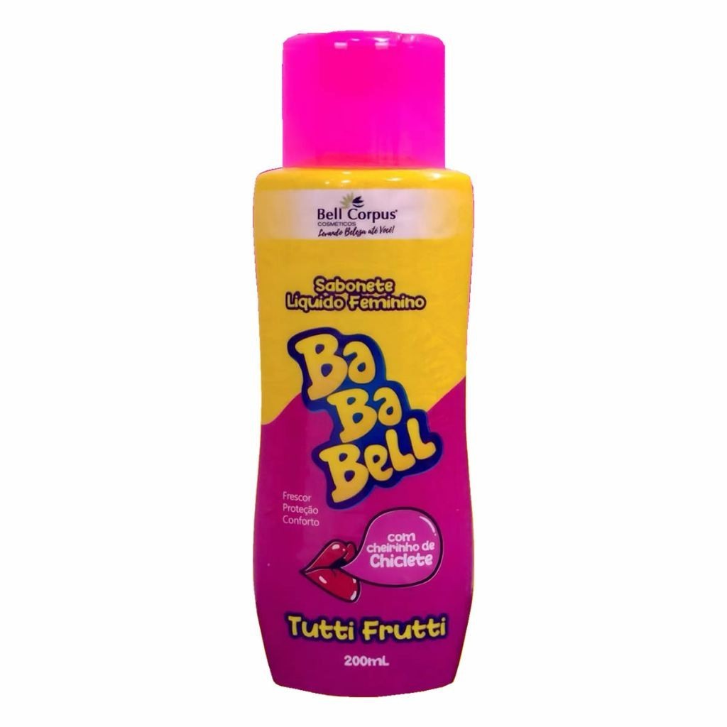 Sabonete Íntimo Feminino Bababell TUTTI FRUTTI - Bell Corpus 200ml ...