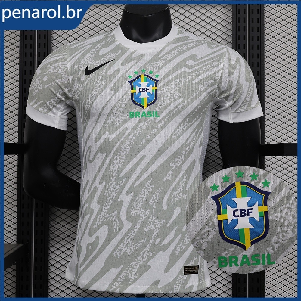 Camisa de futebol Nike Brasil 2014 - 2015 Away tamanho P