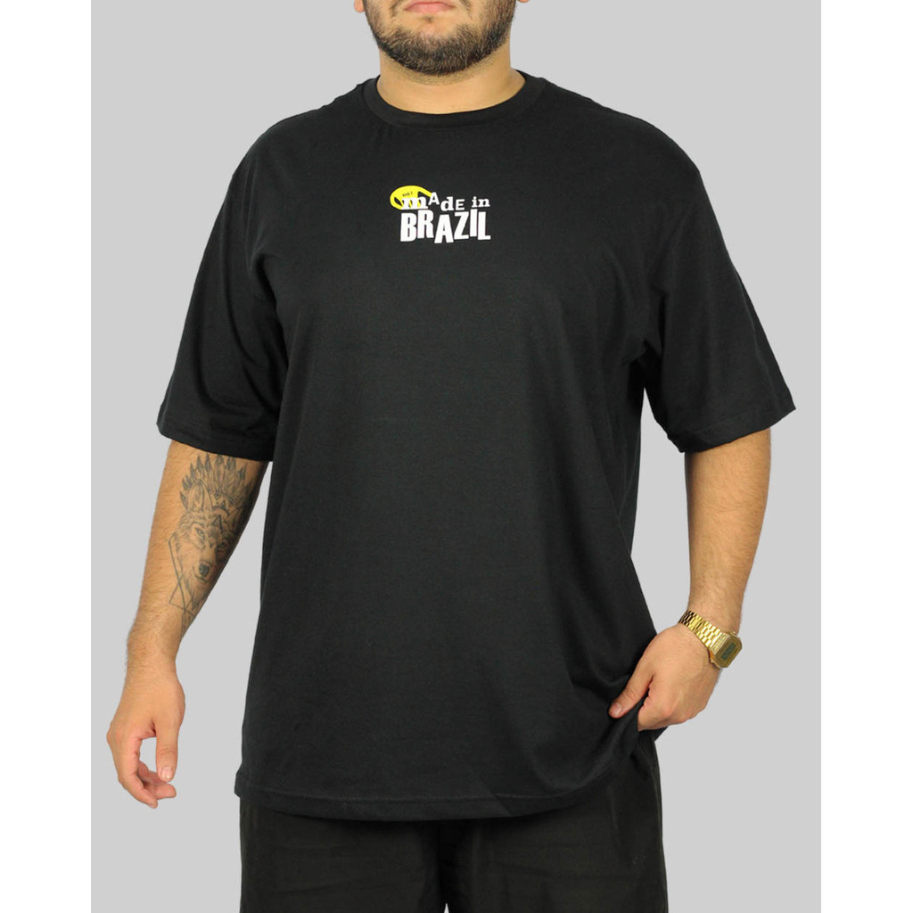 Camiseta DR7 Street Buteco Brasileiro - Preto | Shopee Brasil