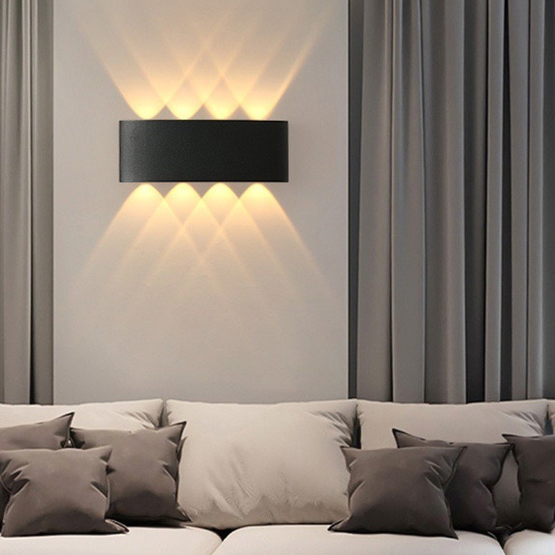 Lâmpada de Parede Led Arandela iluminação Interna E Externa Quarto Sala de Estar Escadas