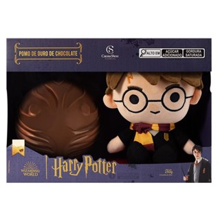 Ovo de Páscoa com Pelúcia Harry Potter 250g Cacau Show