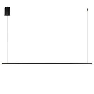 Pendente LED Linear Retangular Preto 3000K 100cm PD2093