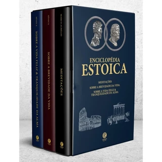 Biblioteca Estoica Edição de Luxo - Box com 3 Livros