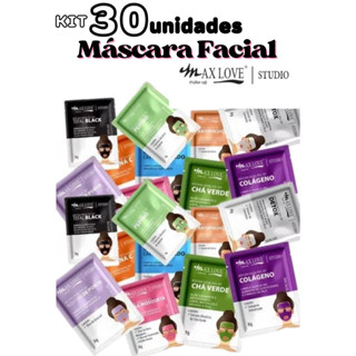 30 unidades Máscara Facial Max Love