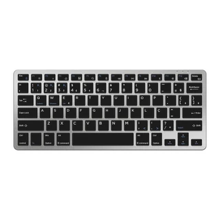 Teclado Bluetooth Multidispositivos Slim Abnt2 Preto
