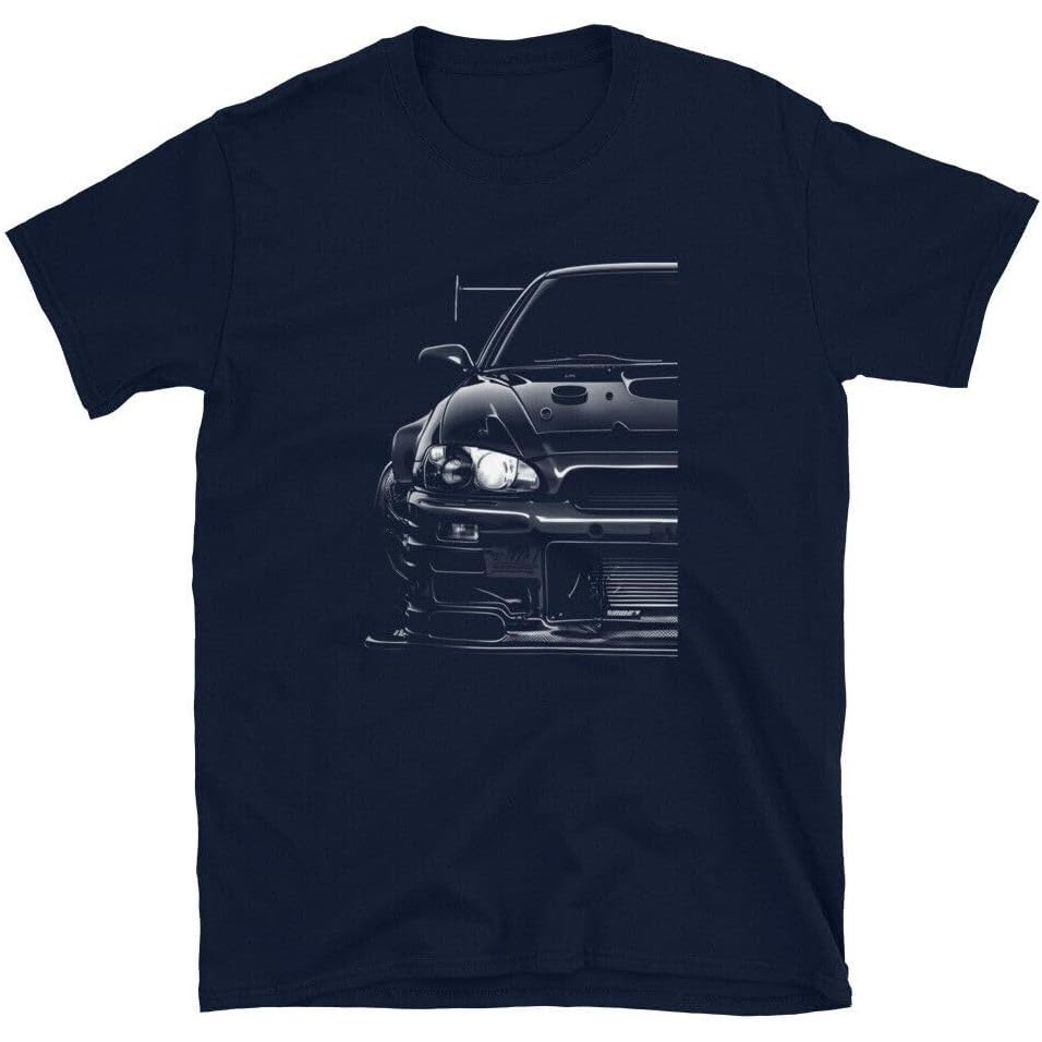 Camiseta Automotiva Para Homens Skyline R34 Drifting Car Carro De Corrida