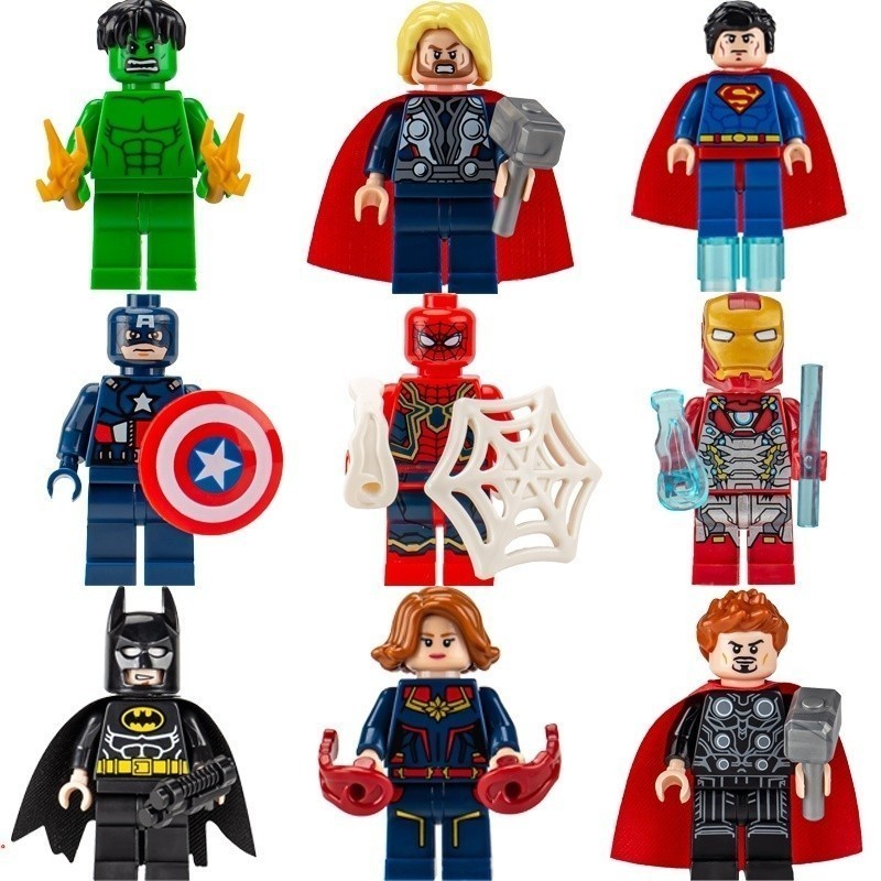 Imagem do produto Brinquedo de blocos de montar de figuras de ação para aprendizado prático de crianças na loja Shopee