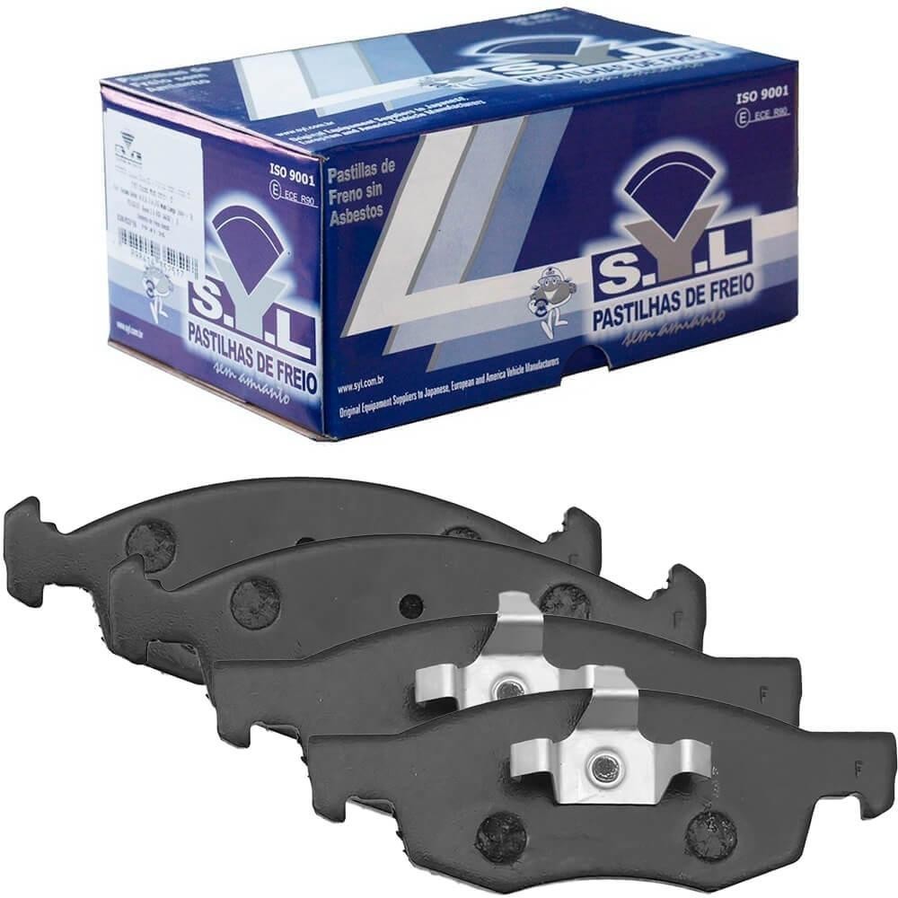 Kit Pastilha Freio Grand Siena 2015 16 17 2018 Dianteira Syl | Shopee ...