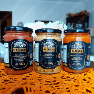 Kit Doces Diet Zero Açúcar Fazenda de Minas - 3 itens