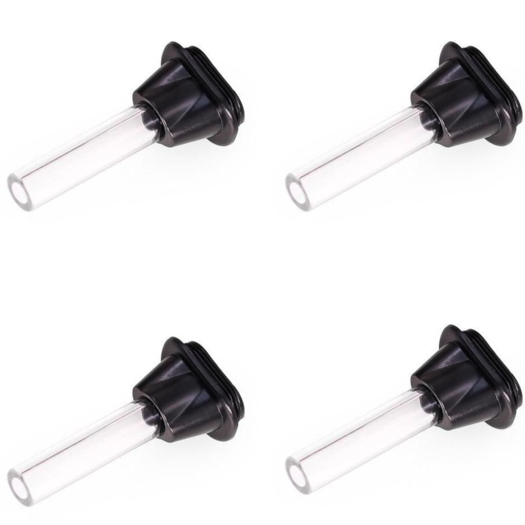 4 Bocal Bico Ponteira Vidro Vaporizador Nokiva Airistech