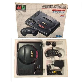 Console Mega Drive 16 Bit Japonês na caixa kit funcionando