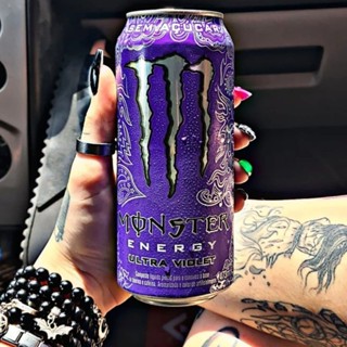 Kit c/24un Energético Monster Energy Ultra Violet Sem Açúcar Sem Glúten ...