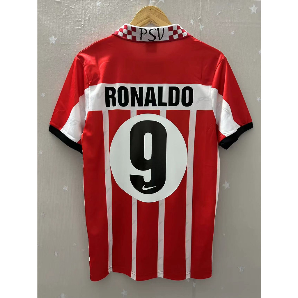 95-96 PSV Eindhoven RONALDO Camiseta Personalizada De Alta Qualidade Para Casa Retro Football Jersey