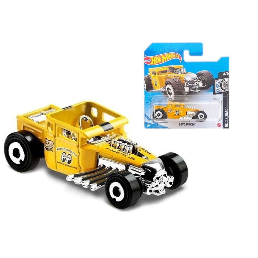 Bone Shaker Rod Squad Hot Wheels Miniatura Temática Mooneyes