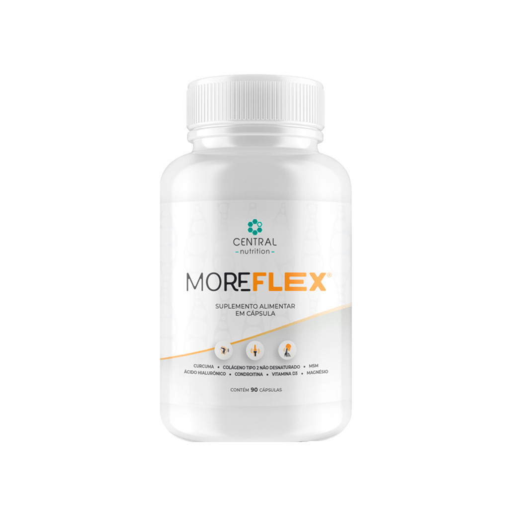 Moreflex - Suplementos Alimentar em Cápsulas - 90 Cápsulas - CENTRAL ...