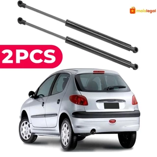Bagagem Da Porta Com Tampa Do Amortecedor Peugeot 206 1998 Até 2010