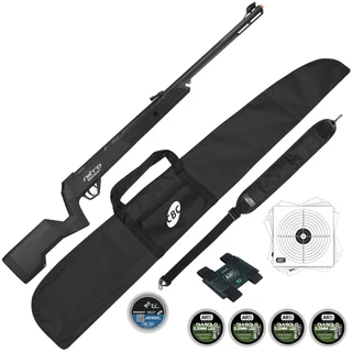 Kit Carabina Pressão 5.5mm Nitro Force Cbc + 400un Chumbinho