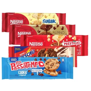 Biscoito Cookies Nestlé Gotas Chocolate 60g - 5 Unid