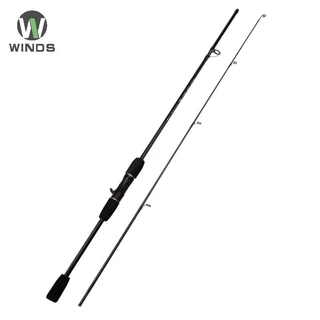 ODS Vara De Isca De Pesca 1.65/1.8/2.1M Giratória Novo Design Fibra De Carbono Spinning Baitcasting OD