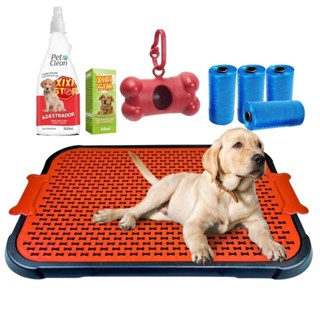 Sanitário Canino Vermelho Aports - Banheiro para Cães