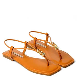 Rasteira Sandália Mestiço Nude Almond com Pedras 1380.221_2