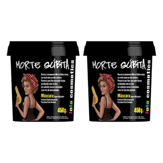 Kit com 2 Máscara Capilar Morte Súbita Lola 450g Cosmetics