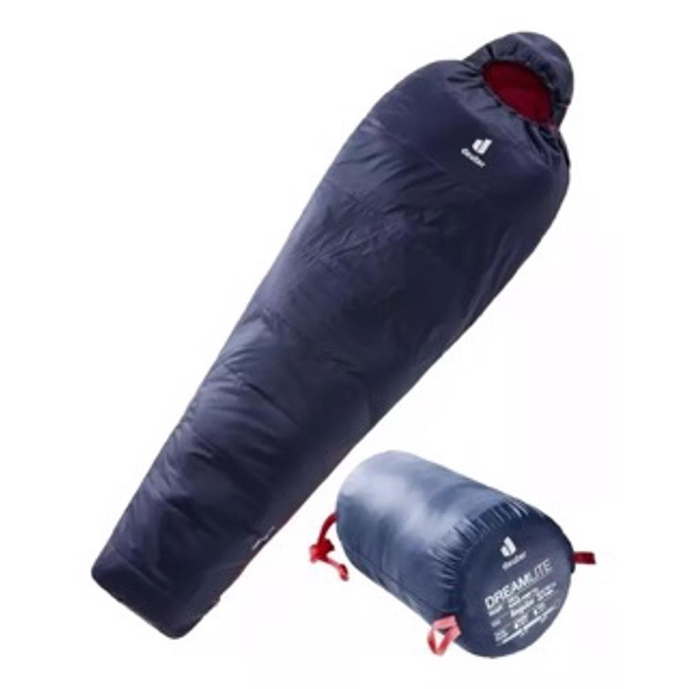 Imagem do produto Saco De Dormir Sarcófago 3/16ºc 500l 2,2m Modelo L Dreamlite (Azul)