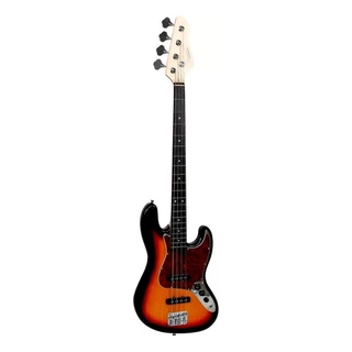 Contrabaixo 4 Cordas Giannini Gb100 3ts/tt Sunburst Turtle