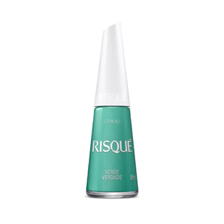 Esmalte Cremoso Verde De Verdade Risque 8Ml Manicure
