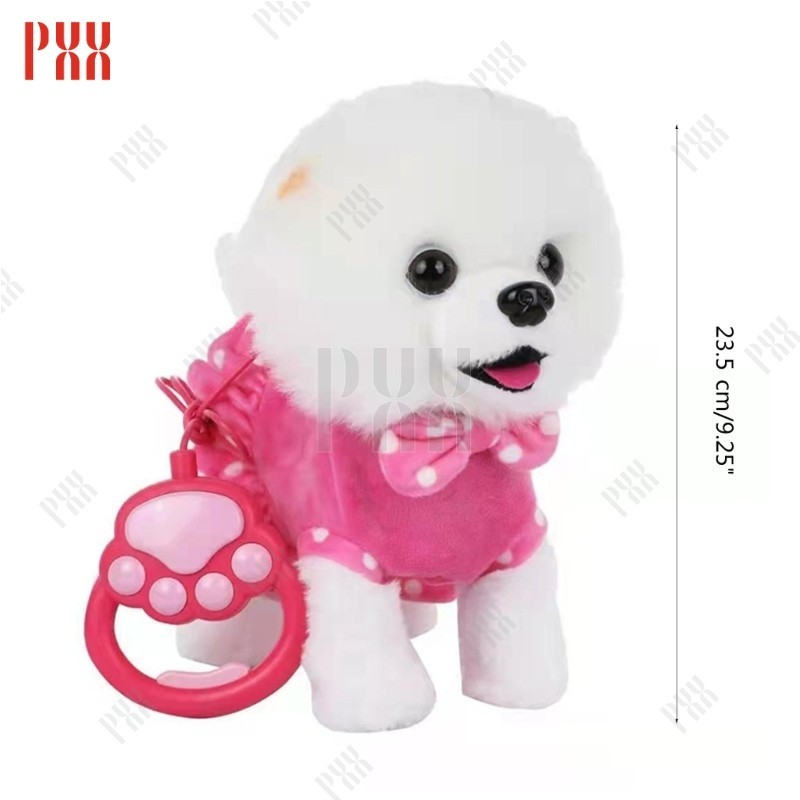 cachorrinho de brinquedo com coleira Cachorro De Pelúcia Elétrico ...