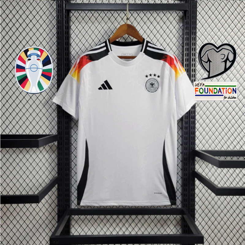 Camisa De Futebol Masculino Camisa De Time 2024 Camisa De Futebol Masculino Home Jersey Camisa Branca (Homens) Esportes (DG) Personalização