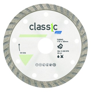Disco diamantado refrigerado 110 mm - CLASSIC - Norton