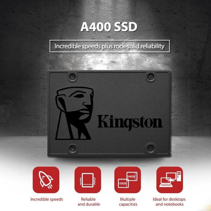 SSD Kingston A400 2.5 " SATA 120GB 240GB 480GB 1TB De Unidade De Estado Sólido